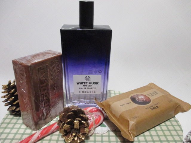 Body shop white musk mens gift set hot sale