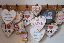 Load image into Gallery viewer, ♥️ Je t&#39;aime mon Coeur ♥️ decorative heart